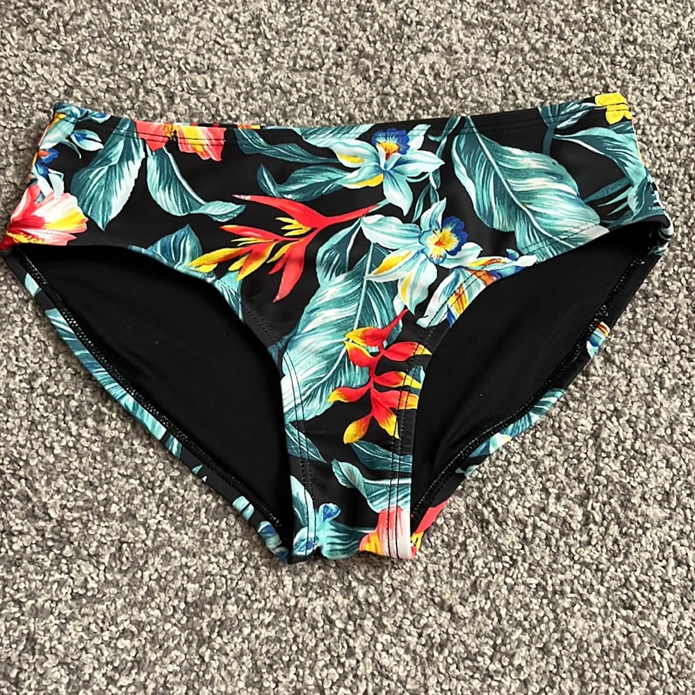 Floral Print Bikini Bottoms for Girls